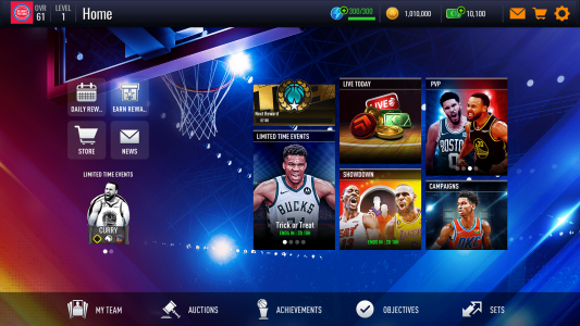 اسکرین شات بازی NBA LIVE Mobile Basketball 3