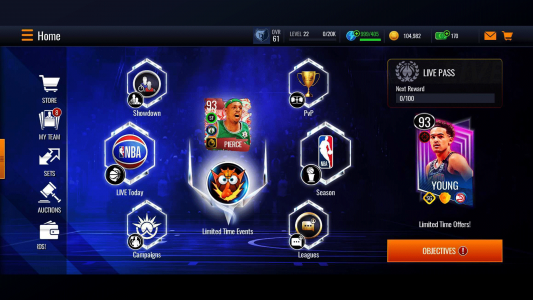 اسکرین شات بازی NBA LIVE Mobile Basketball 5