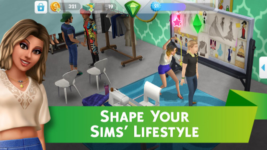اسکرین شات بازی The Sims™ Mobile 4