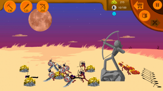 اسکرین شات بازی Stickman War : Infinity battle 6