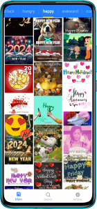 اسکرین شات 1 برنامه GIF Master - Trending GIFs