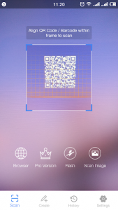 اسکرین شات برنامه Barcode Scanner - QR Code Reader, QR Scanner, Code 1