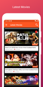 اسکرین شات برنامه South Indian Hindi Movies 4