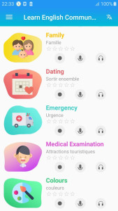 اسکرین شات 1 برنامه Learn English Communication