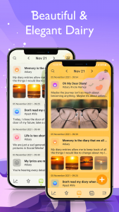 اسکرین شات برنامه Diary App - Your Daily Journal 1