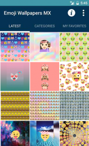 اسکرین شات برنامه Emoji Wallpapers MX 2