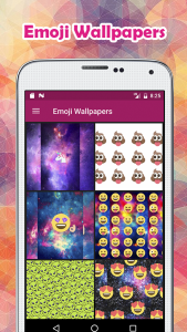 اسکرین شات برنامه Emoji Wallpapers 2