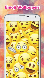اسکرین شات برنامه Emoji Wallpapers 4