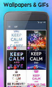 اسکرین شات برنامه Keep Calm Wallpapers 3