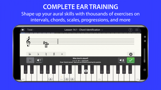 اسکرین شات برنامه EarMaster - Ear Training 1