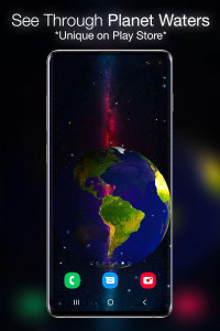 اسکرین شات برنامه Earth 3D Live Wallpaper 2