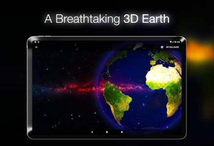 اسکرین شات برنامه Earth Live Wallpaper 7