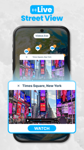 اسکرین شات 1 برنامه Earth Viewer - Live Earth Cam