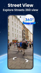 اسکرین شات 3 برنامه Live World Map: Satellite View