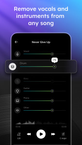 اسکرین شات 3 برنامه Vocal Remover - Musiclab