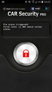 اسکرین شات 3 برنامه Car Security Alarm Pro