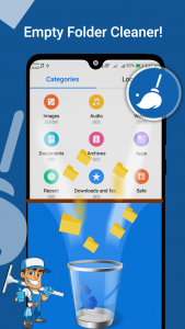 اسکرین شات 4 برنامه Empty folder Cleaner - Delete