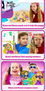 اسکرین شات برنامه Diana and Roma offline 4