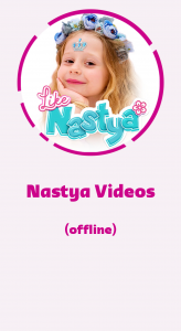 اسکرین شات برنامه Nastya Videos 2022 1