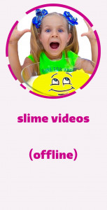 اسکرین شات برنامه Slime Videos - Offline 1