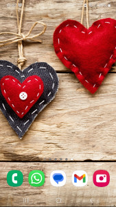 اسکرین شات 4 برنامه Romantic wallpapers 4K