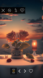 اسکرین شات 3 برنامه Romantic wallpapers 4K