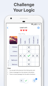 اسکرین شات 1 بازی Logic Puzzles - Brain Teasers