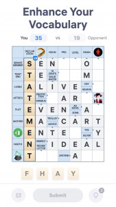اسکرین شات 2 بازی Crossword Master - Word Puzzle