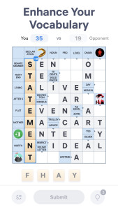 اسکرین شات 2 بازی Crossword Master - Word Puzzle