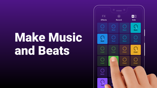 اسکرین شات برنامه Groovepad - music & beat maker 1