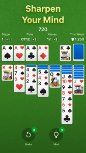 اسکرین شات 1 بازی Solitaire - Classic Card Game