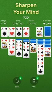 اسکرین شات بازی Solitaire - Classic Card Game 1