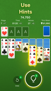 اسکرین شات 6 بازی Solitaire - Classic Card Game
