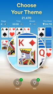 اسکرین شات بازی Solitaire - Classic Card Game 5