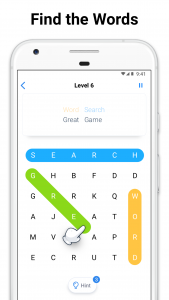 اسکرین شات 1 بازی Word Search - crossword puzzle