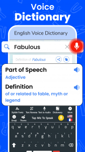 اسکرین شات برنامه Easy English Voice Keyboard 5