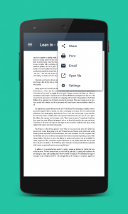 اسکرین شات 1 برنامه PDF Viewer & Reader