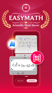 اسکرین شات 1 برنامه Easy Math: AI Homework Helper