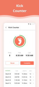 اسکرین شات 3 برنامه Pregnancy App