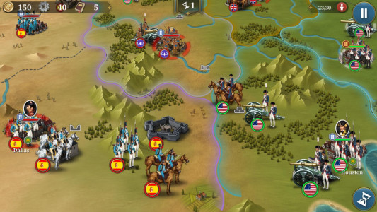 اسکرین شات 3 بازی European War 6: 1804 -Napoleon