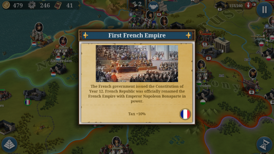 اسکرین شات بازی European War 6: 1804 -Napoleon 4