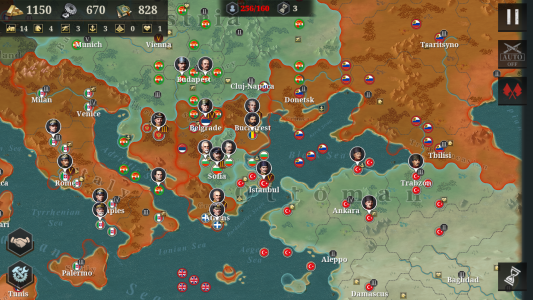 اسکرین شات بازی European War 6: 1914 - WW1 SLG 5