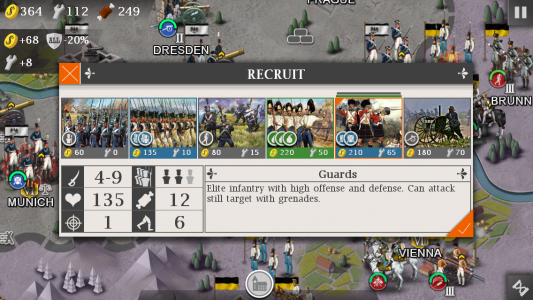 اسکرین شات 2 بازی European War 4 : Napoleon