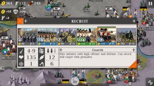 اسکرین شات 2 بازی European War 4 : Napoleon