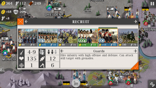 اسکرین شات بازی European War 4 : Napoleon 2
