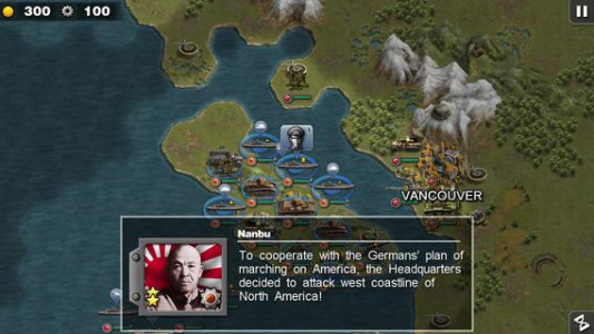 اسکرین شات 1 بازی Glory of Generals: Pacific-WW2