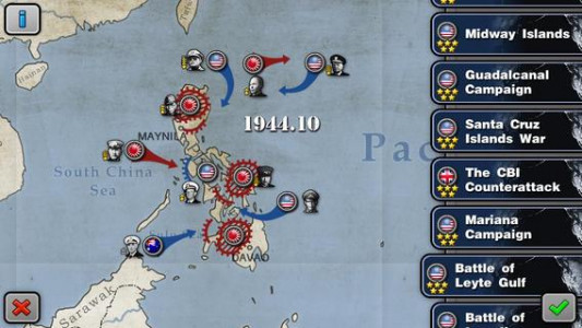 اسکرین شات 4 بازی Glory of Generals: Pacific-WW2
