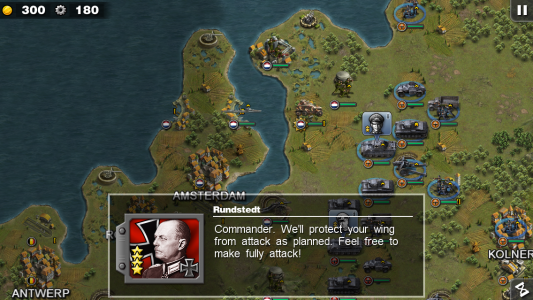اسکرین شات بازی Glory of Generals -World War 2 1