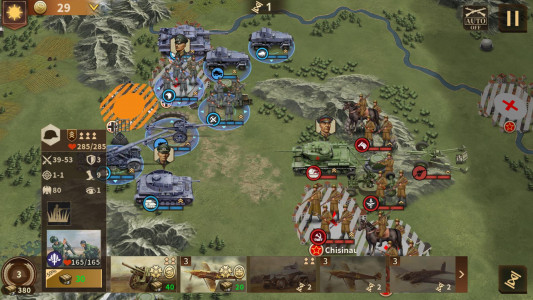 اسکرین شات 1 بازی Glory of Generals 3 - WW2 SLG