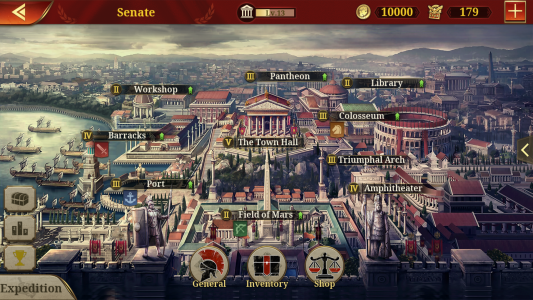 اسکرین شات بازی Great Conqueror: Rome War Game 7